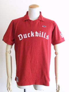 DUCKBILLS SKIPPER  半袖スキッパーポロ (レッド)  RSM-22026