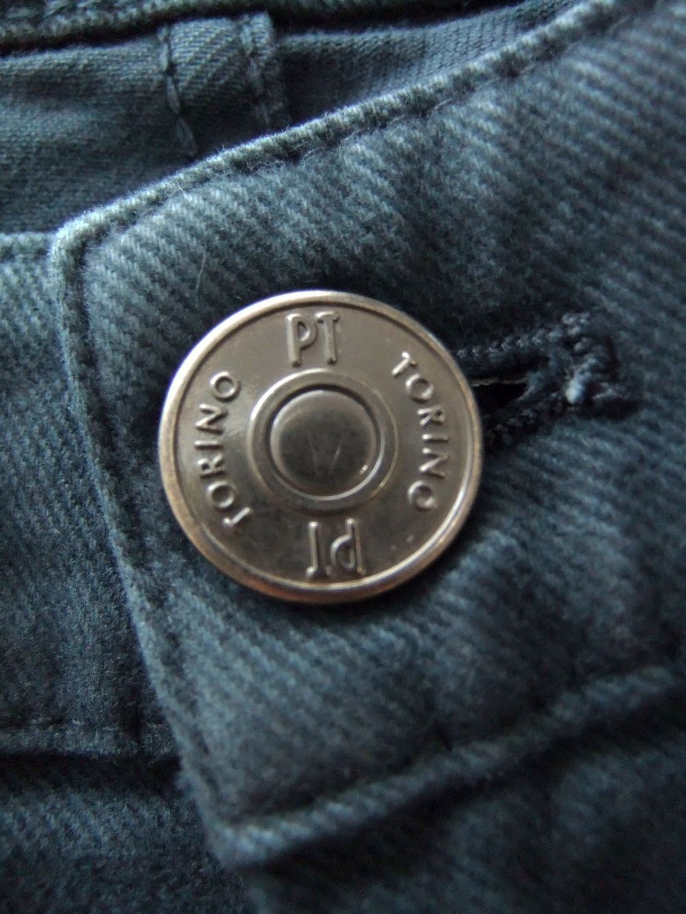 PT  TORINO  DENIM  (ネイビー) SWING ストレッチ スリム デニム