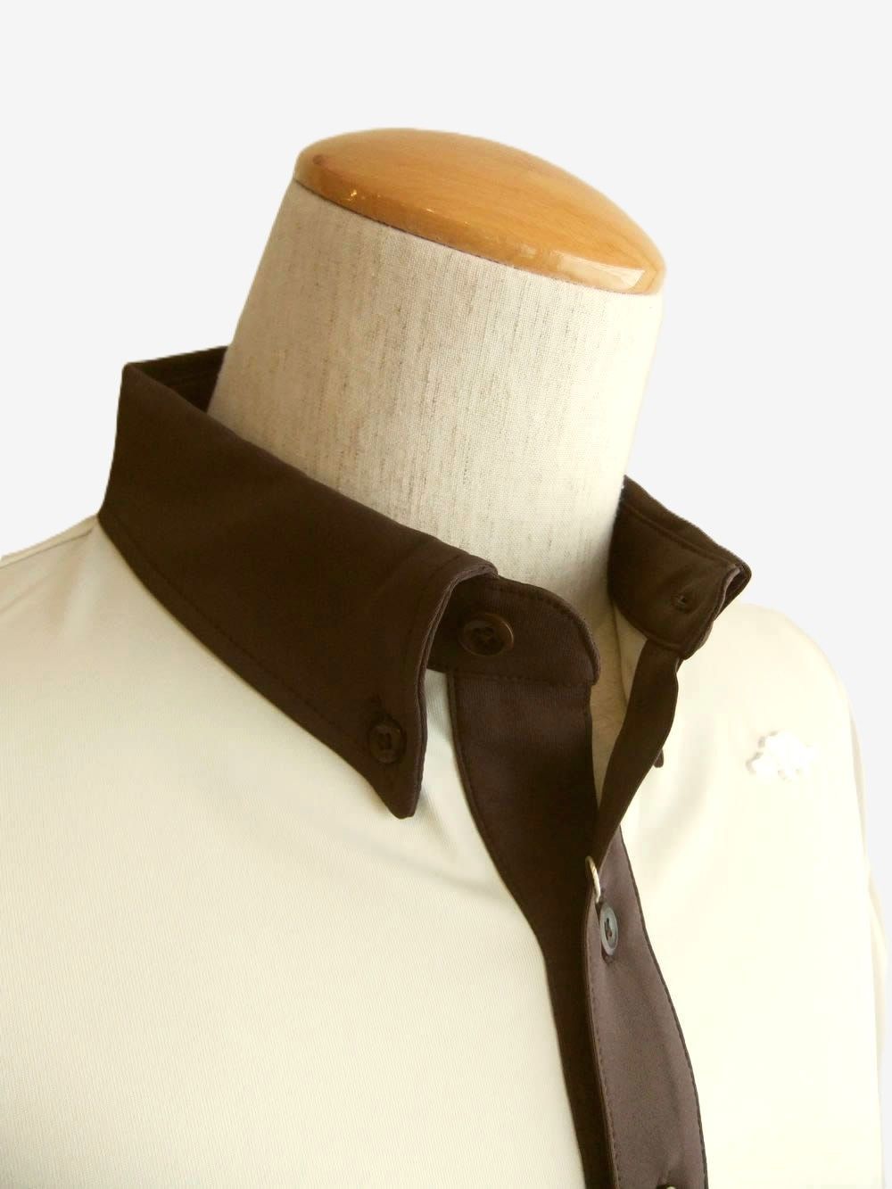 BROOKLIN POLO   (ベージュ)   半袖B.D.ポロ  RSM-26007