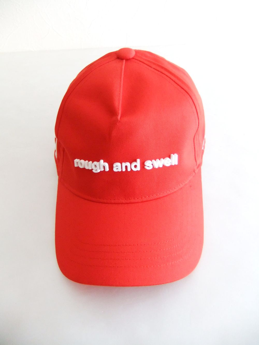 SIMPLE B.B. CAP  ( レッド )  ロゴ入りキャップ