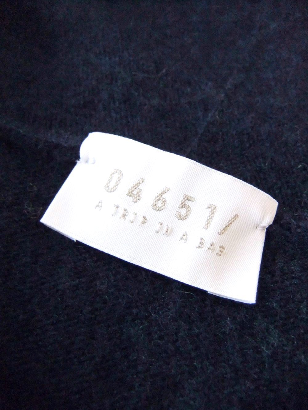 HOODED JUMPER  HOODY DARK   (ネイビー)  ウール フーディ