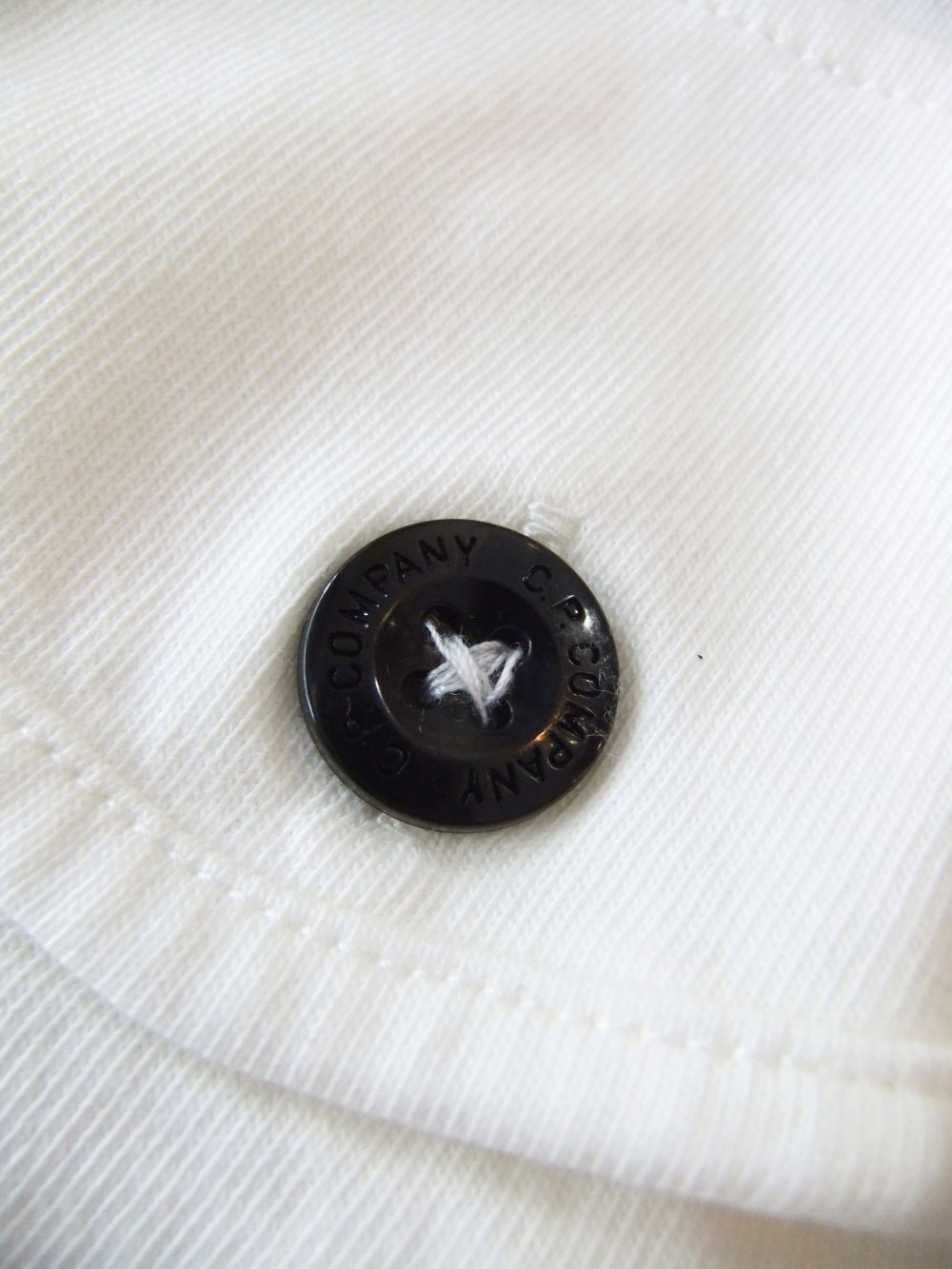 20/1  JERSEY SIDE POCKETS T-SHIRT  （ホワイト）  ポケット付き半袖Tシャツ