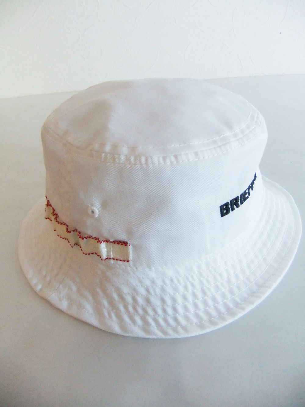 MENS BASIC HAT （ホワイト） ロゴ ハット