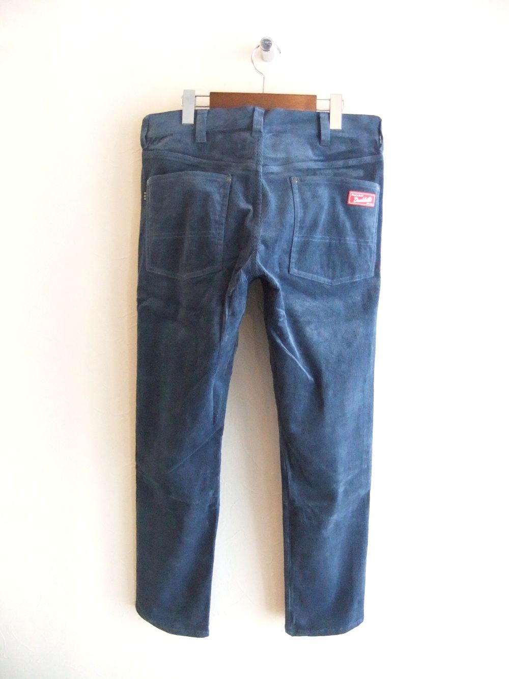 HIGHLANDS PANTS  (ブルー) コットンストレッチ コーデュロイ 5Pパンツ   RSM-25267