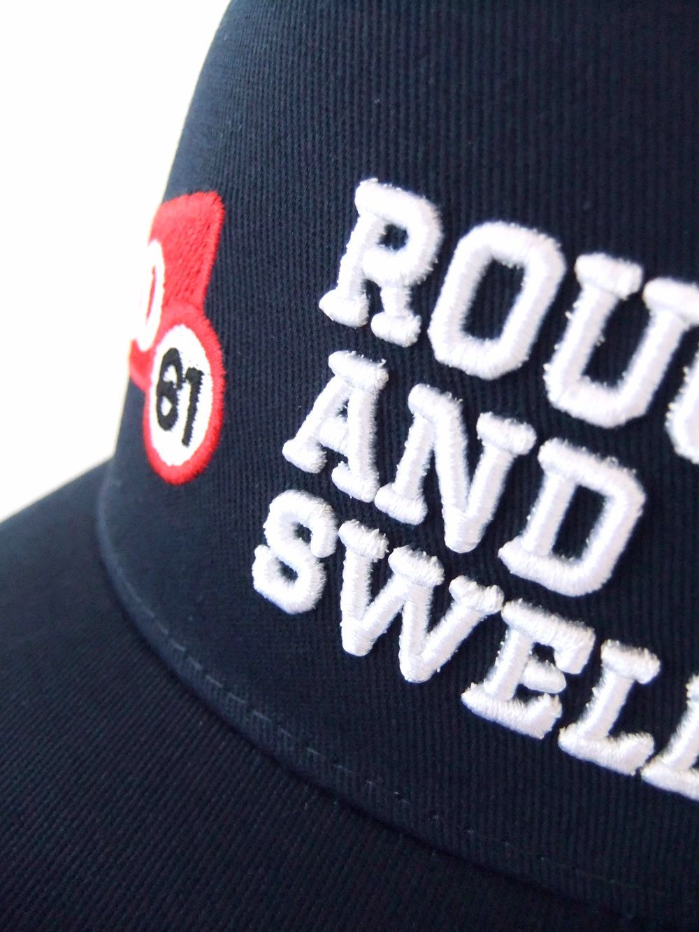 RED IRON MESH CAP  (ネイビー)   ロゴ入りキャップ    RSA-24005