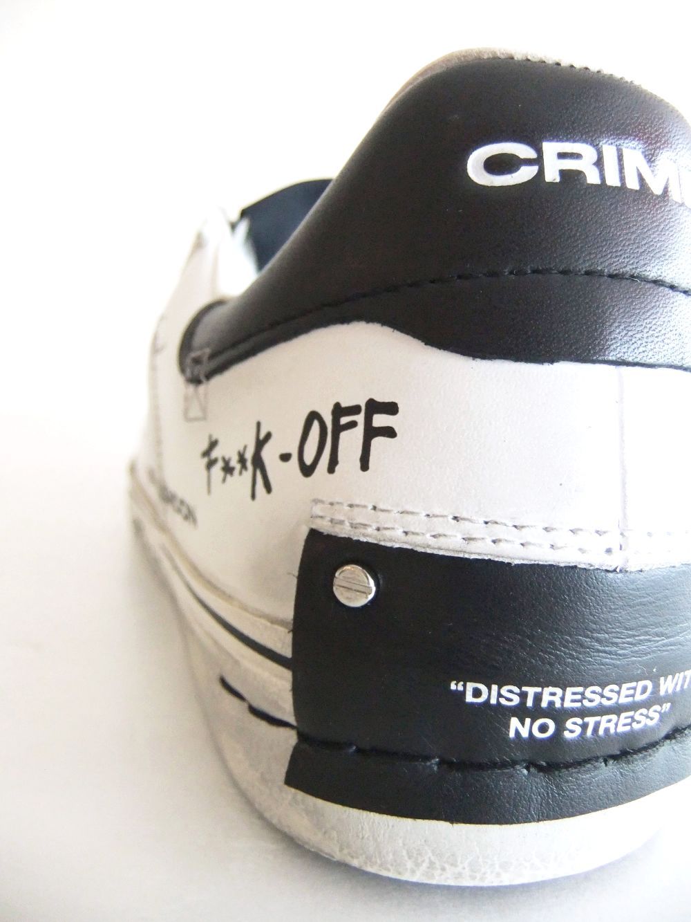 【MENS】 DISTRESSED   DECONSTRUCTED ディストレスト スニーカー