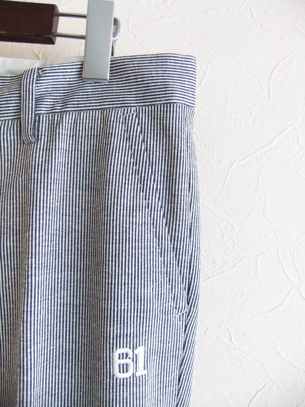WASHINGTON PANTS  ストレッチ ストライプ柄 パンツ   RSM-25057