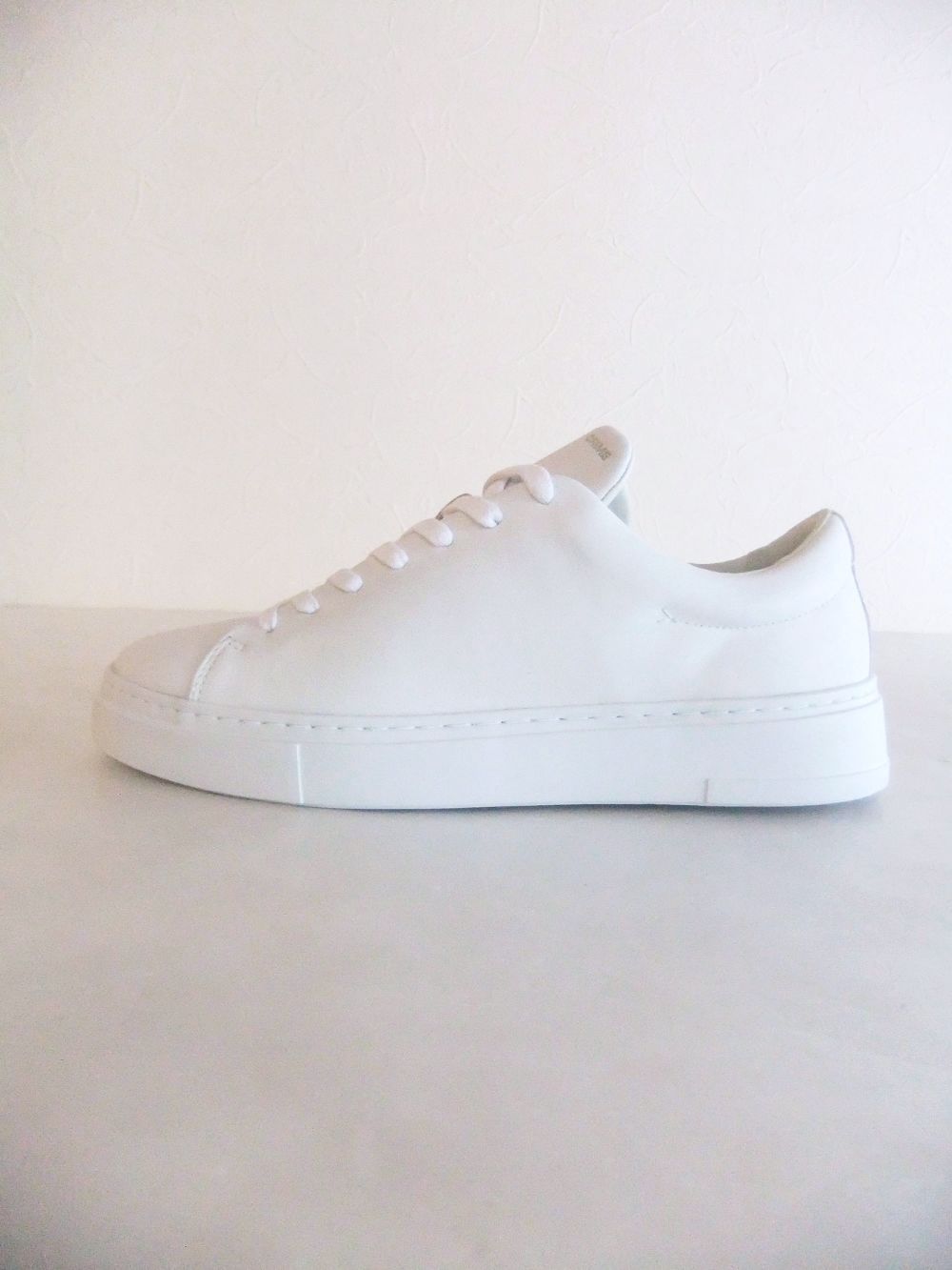 【MENS】 MINIMAI  RAW CUT (ホワイト)   レザースニーカー
