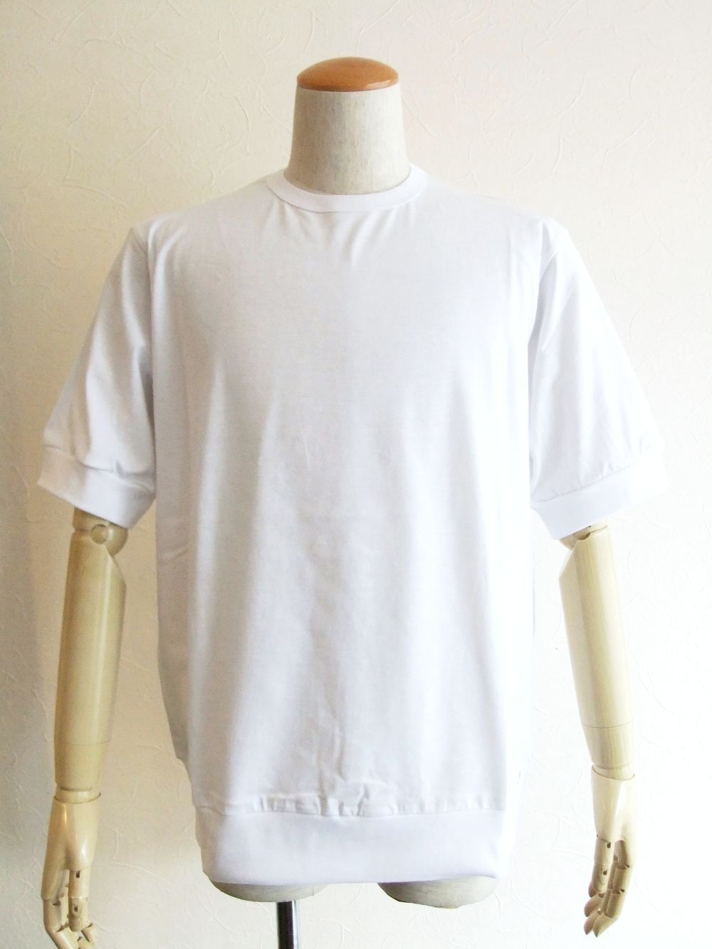 クルーネック 半袖Tシャツ  NEBBIOLO  (ホワイト)