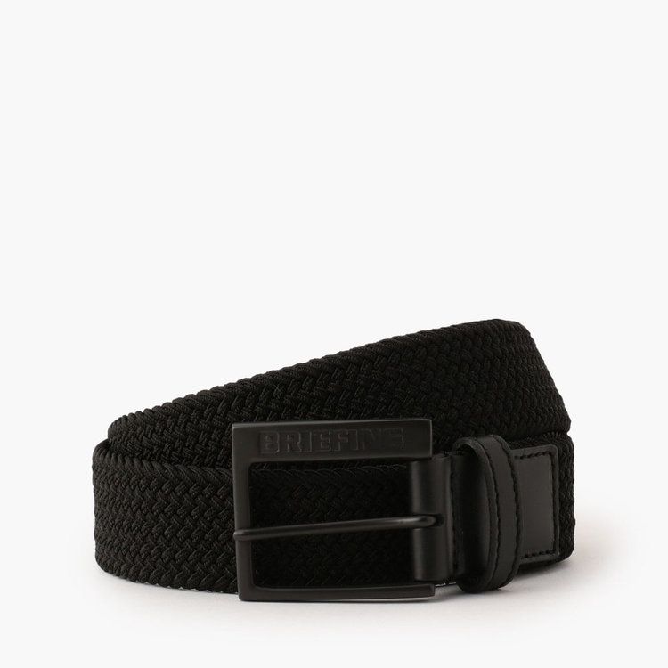 SQUARE BUCKLE MESH BELT   ロゴ メッシュベルト  (ブラック)