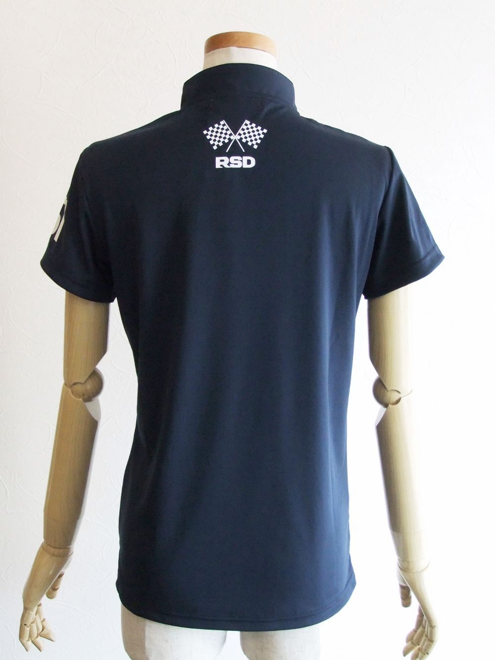 【LADIES】 CIRCUIT ROUGH-NECK W.  (ネイビー)  ロゴ ラフネック   RSL-22024
