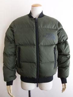 BOMBER JACKET ダウンブルゾン    S74AM1088  (カーキ)