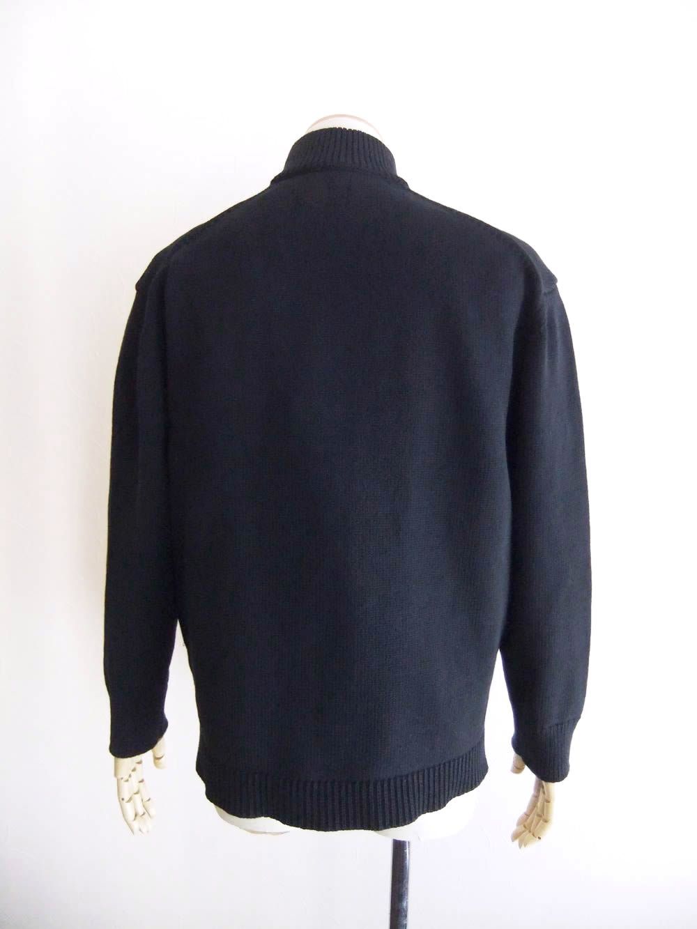 COTTON MIXED ZIPPED CARDIGAN   インナーベスト付き ZIP カーディガン
