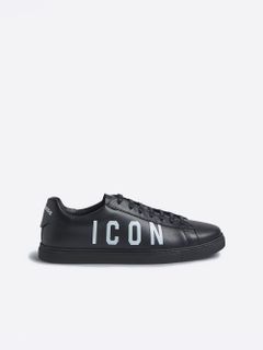Icon New Tennis Sneakers  ロゴ レザースニーカー
