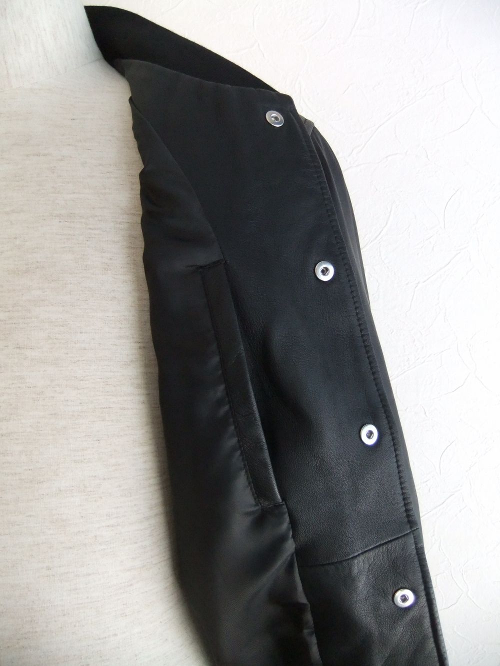 LEATHER JACKET シープレザーブルゾン    S74AM1096