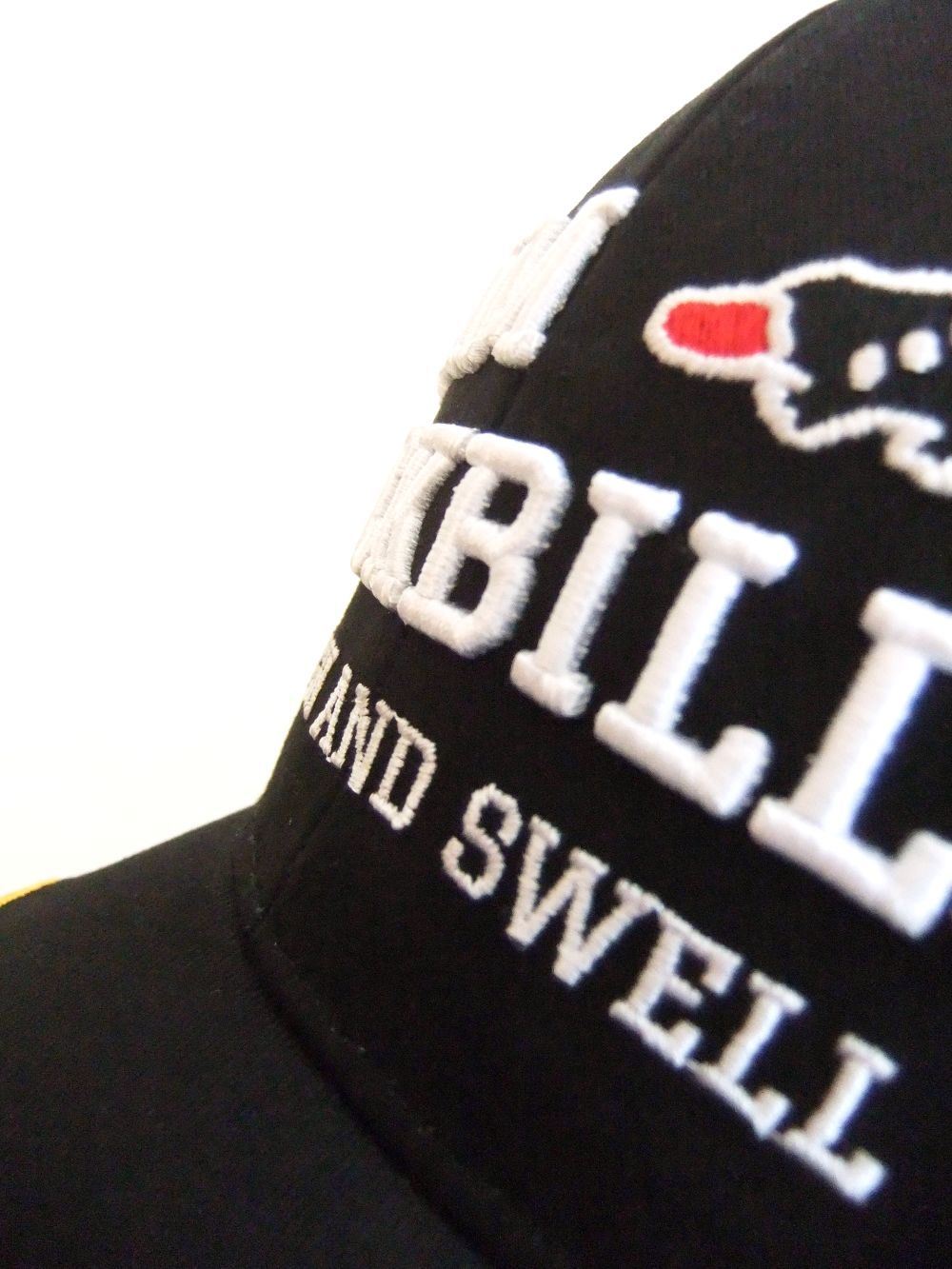 TEAM DUCKBILLS CAP  ( ブラック )  ロゴ入りキャップ  RSA-23001