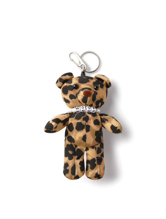 バッグ チャーム 【WOUF】 Feline Bear Charm （レオパード） CH250006