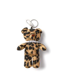 バッグ チャーム 【WOUF】 Feline Bear Charm （レオパード） CH250006