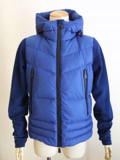 GRENOBLE  ZIP CARDIGAN        ストレッチフリース ハイブリッド ダウン