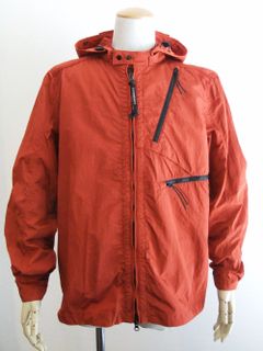 M.T.T.N GOGGLE OVERSHIRT   ナイロン ジップアップ ブルゾン  ( レッド )  09CMOS071A005709G