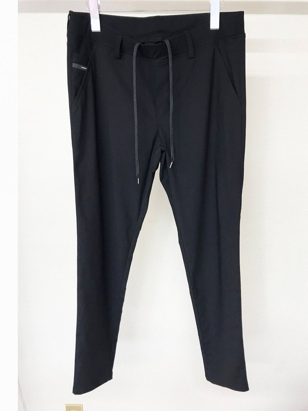 CHRIS EASY PANTS  スラックス イージー パンツ (ブラック)