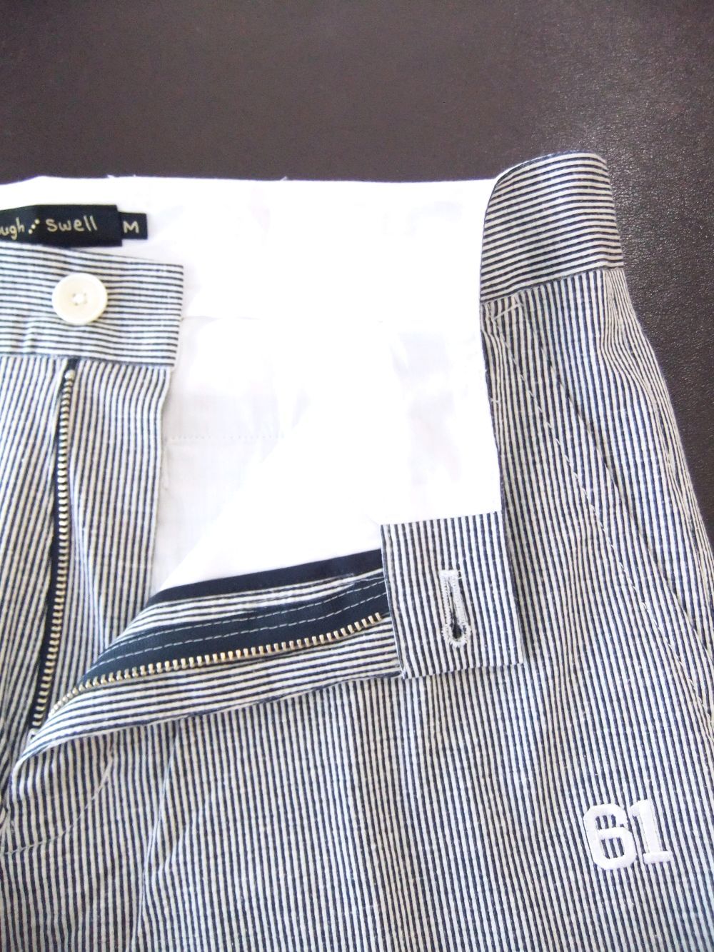 WASHINGTON PANTS  ストレッチ ストライプ柄 パンツ   RSM-25057