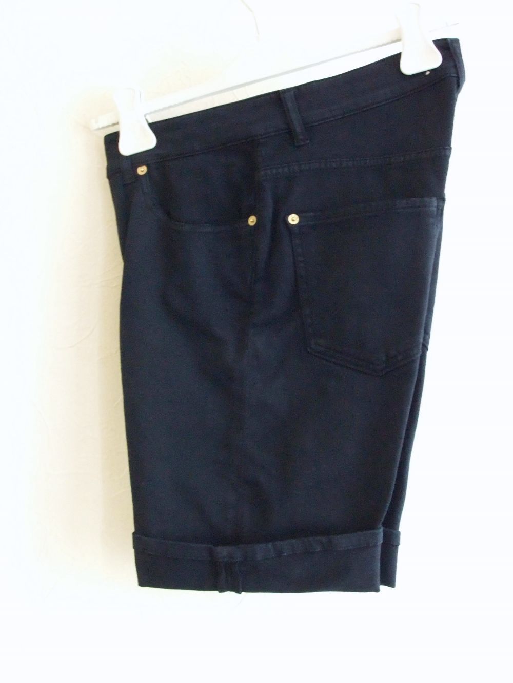 ジャジーデニム ハーフパンツ  BARRET   JERSEY EASY DENIM HALF PANT