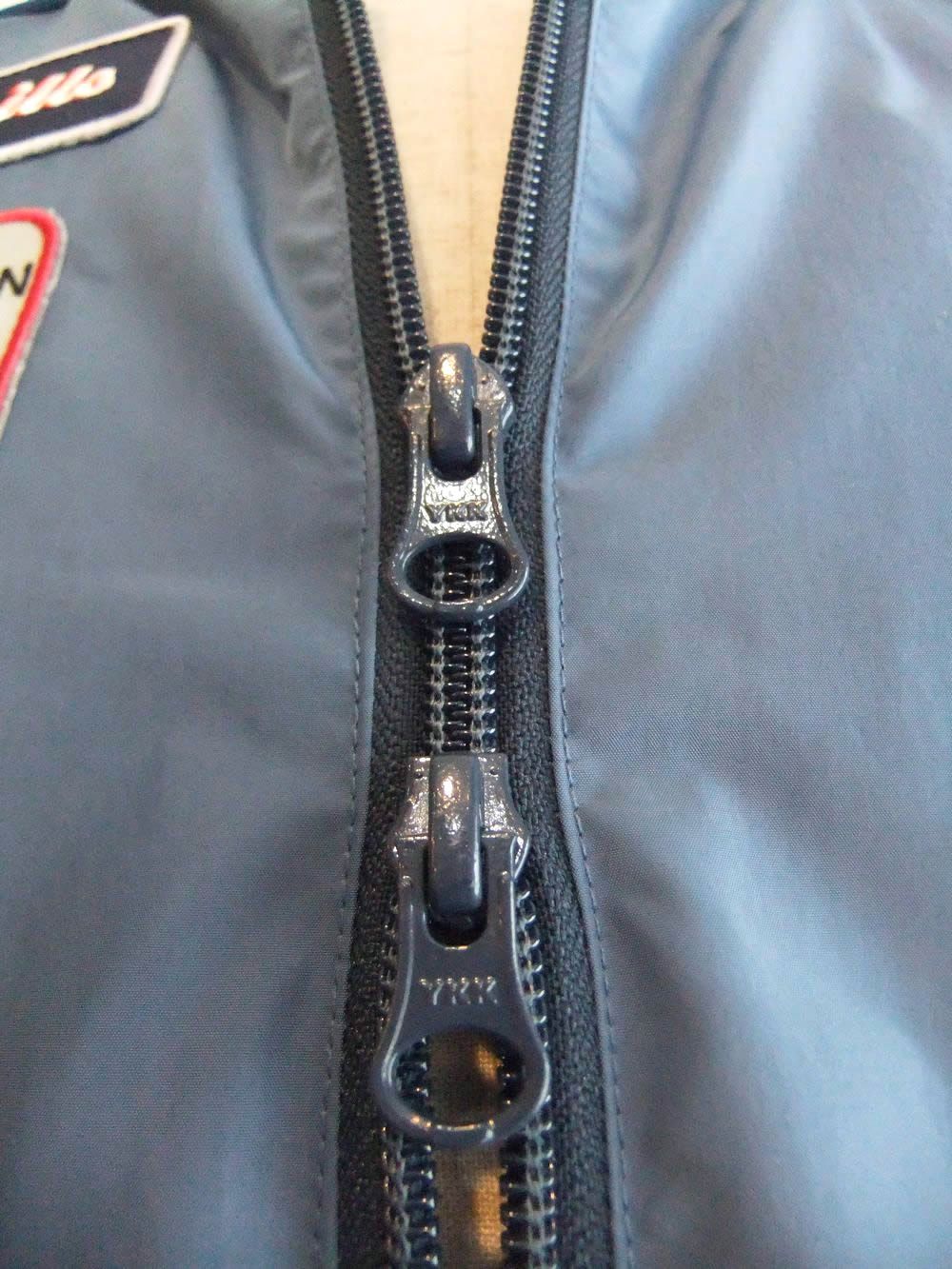 ORIENTAL DENVER  ジップアップブルゾン  (ブルーグレー)  RSM-25251