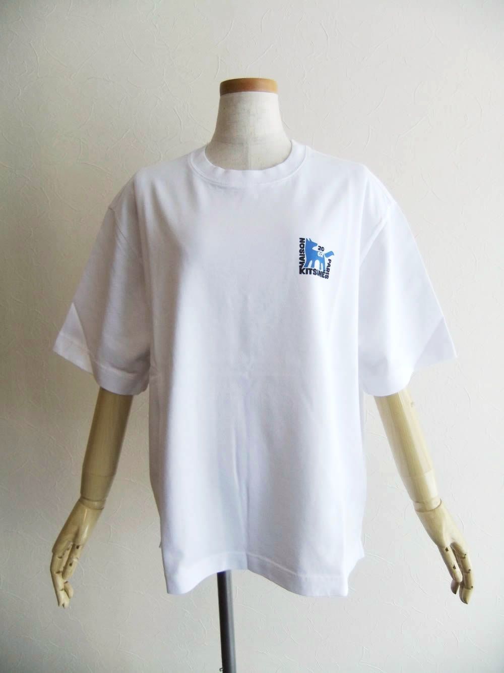 《UNISEX》 メゾン キツネ  フォックス プリント Tシャツ