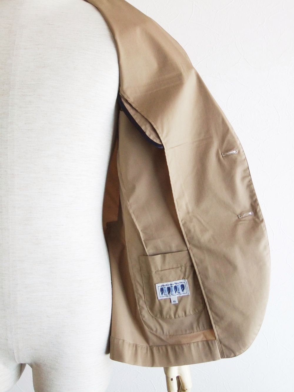STROZZI ストロッツィ  (キャメル)   AIRY TECNO COTTON  A3802