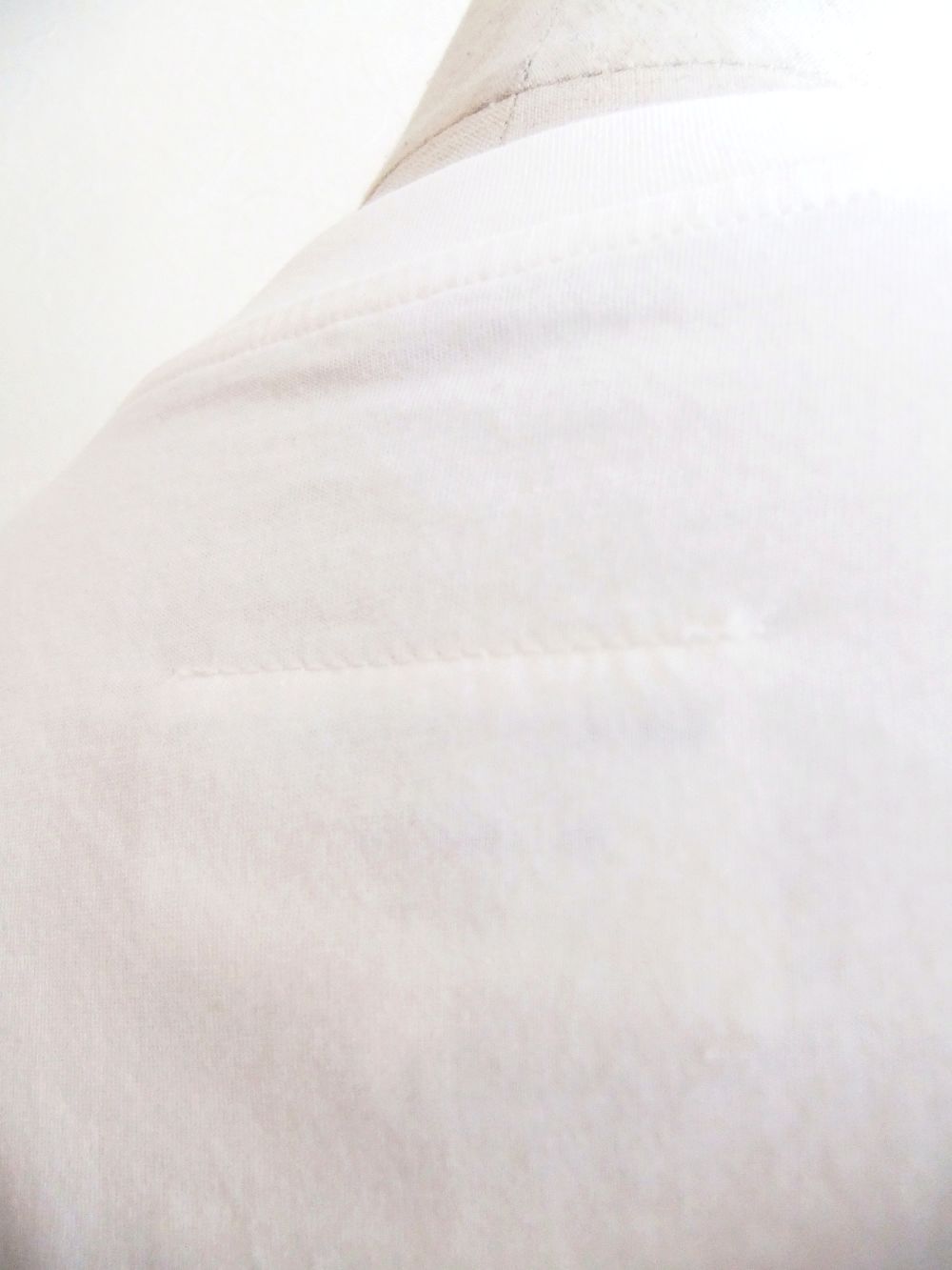《MM➅》 Maison Margiela  6LOGO PRINT T-SHIRT (ホワイト) ロゴTシャツ