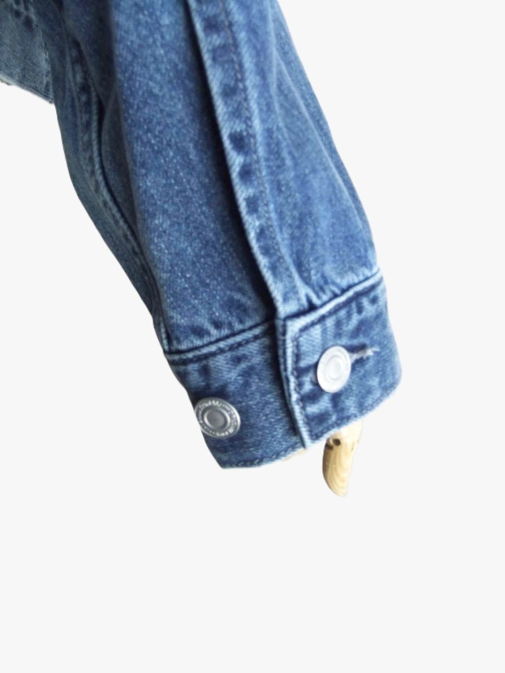 No Collar Denim Jacket  ノーカラー デニム ジャケット   635402
