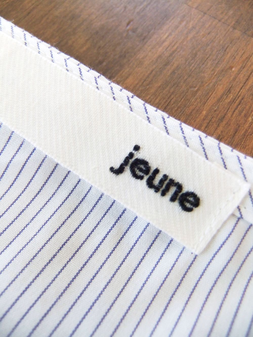 【jeune】 フラワー刺繍入り スモック ブラウス   J137649M