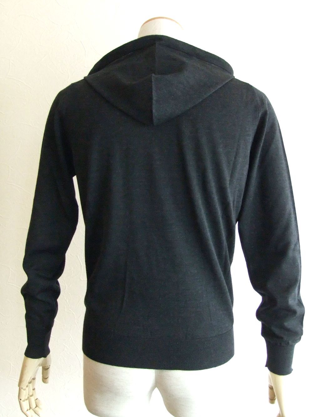 KNIT ZIP PARKA   ウール ZIP パーカー