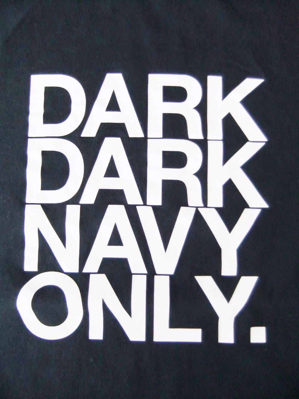 《LADIES》 A.P.C.  DARK DARK NAVY ONLY T-shirt  ダークネイビー のみのTシャツ