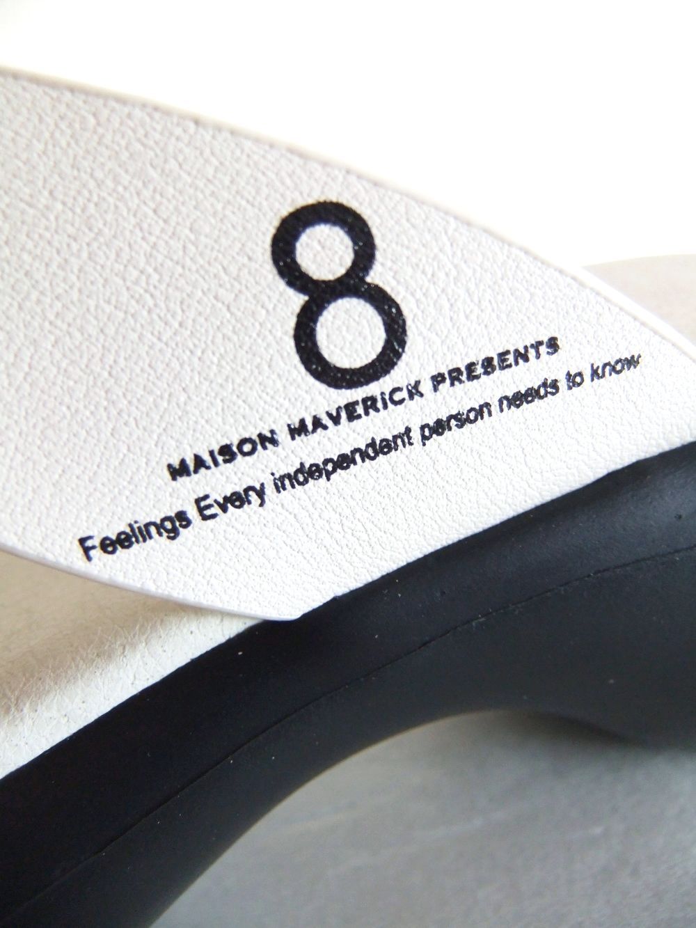 TONGS SANDALS  トング サンダル  (ホワイト)  MS2184