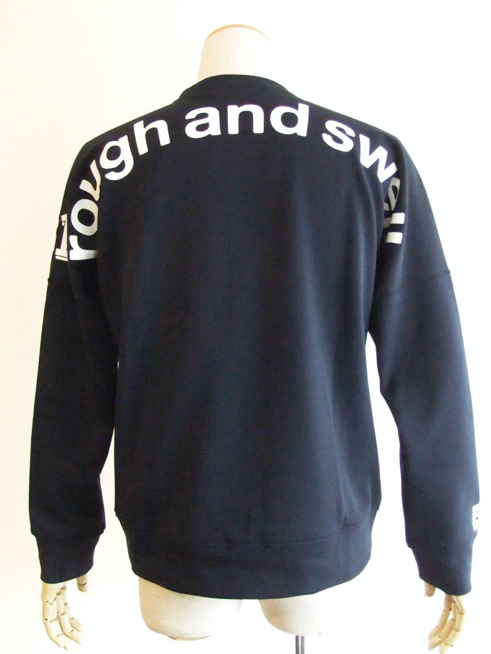 BIG ARCH SWEAT  ロゴ入りスウェットシャツ  ( ネイビー )  RSM-21204