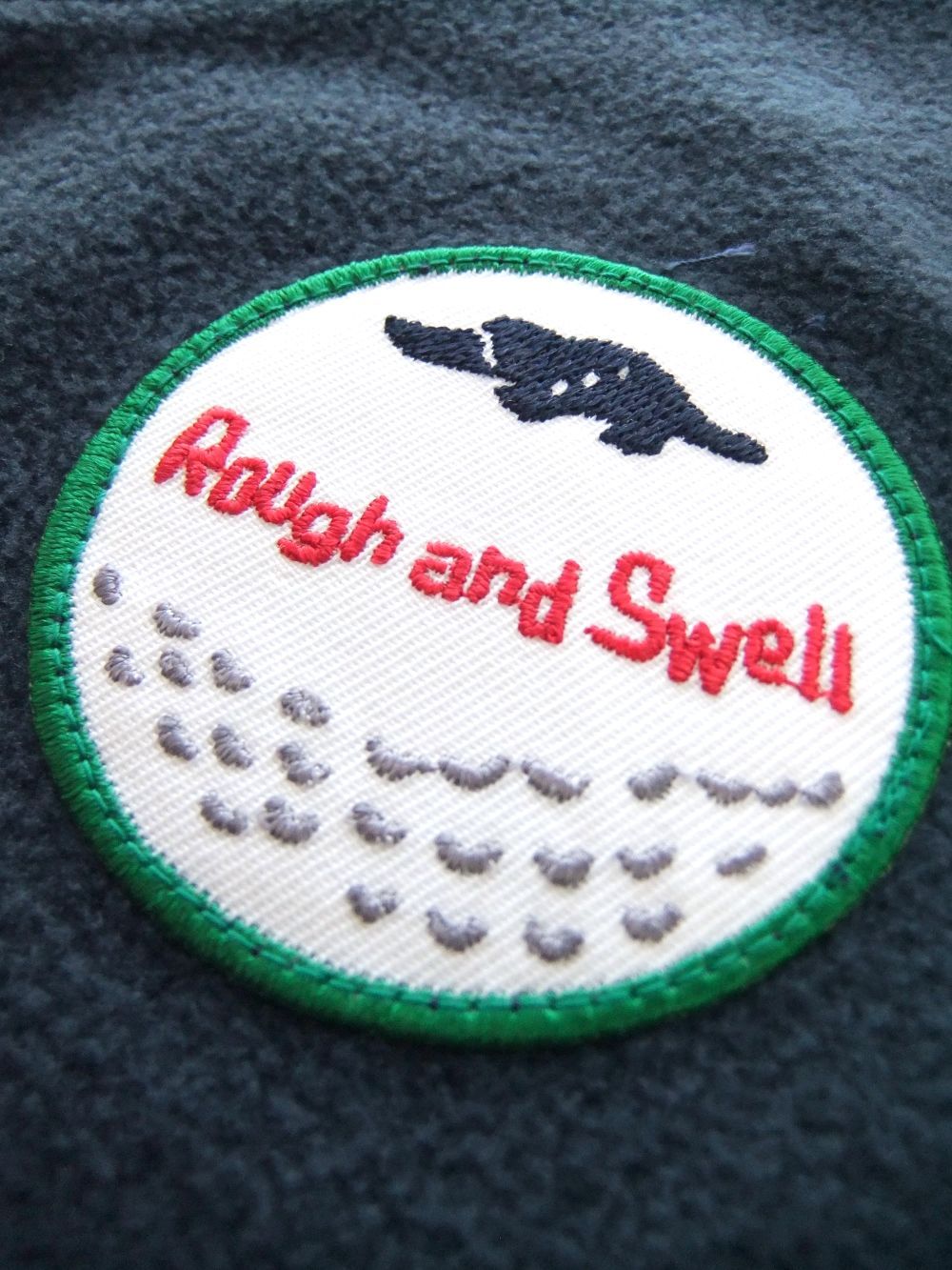 LOGO BALL VEST   (ネイビー) フリース ベスト  RSM-22223