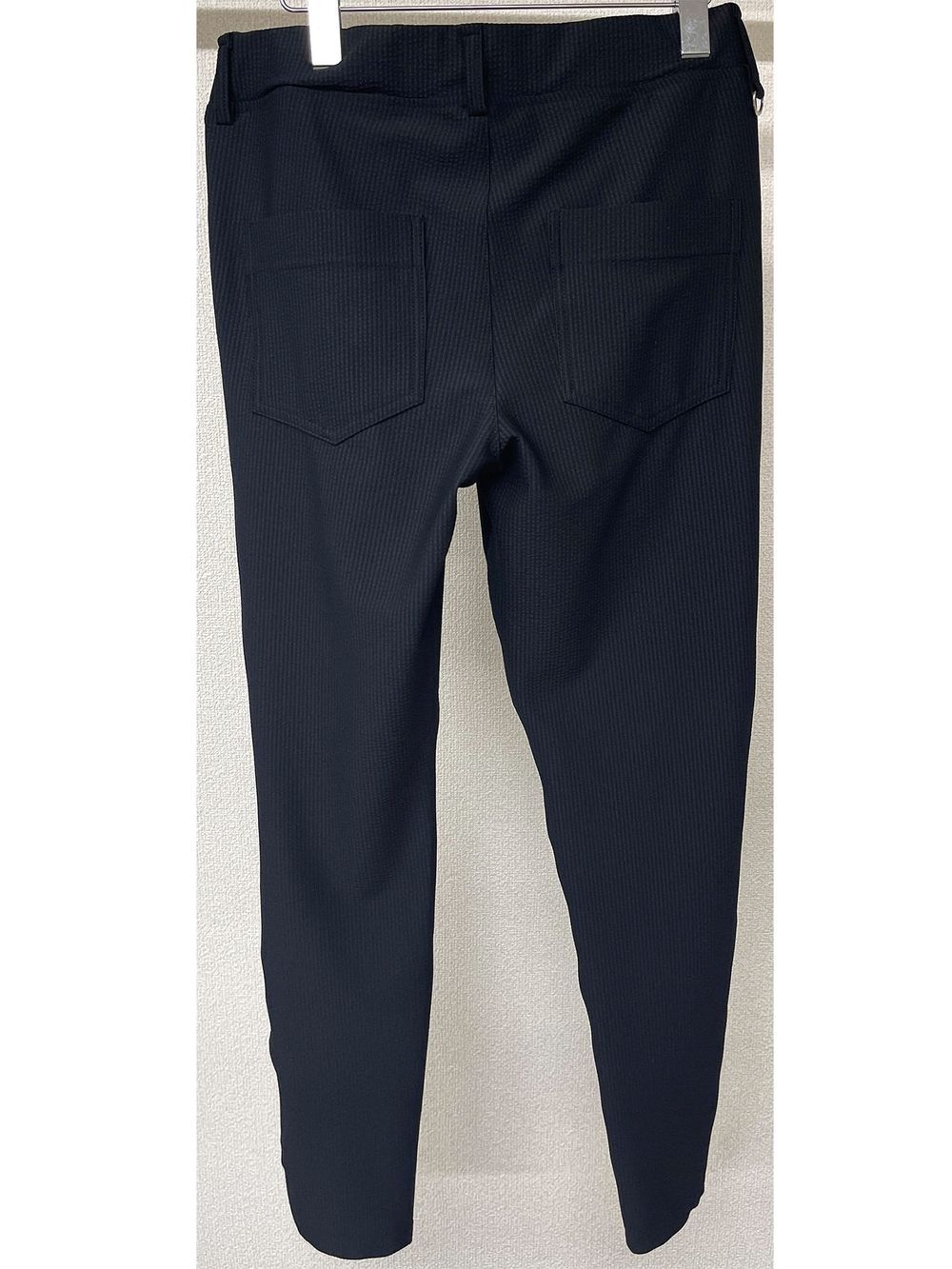 CHRIS EASY TUCK PANTS スラックス イージー タックパンツ (ブラック)