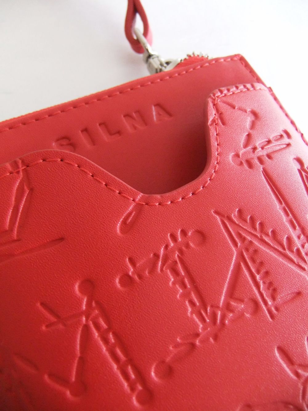 SERENA 2 - MONO PHONE CASE  モバイル ポシェット  (レッド)  SZ1503