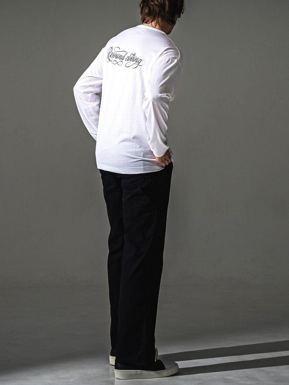 CHRIS EASY WIDE TUCK PANTS   ワイド イージーパンツ （ブラック）