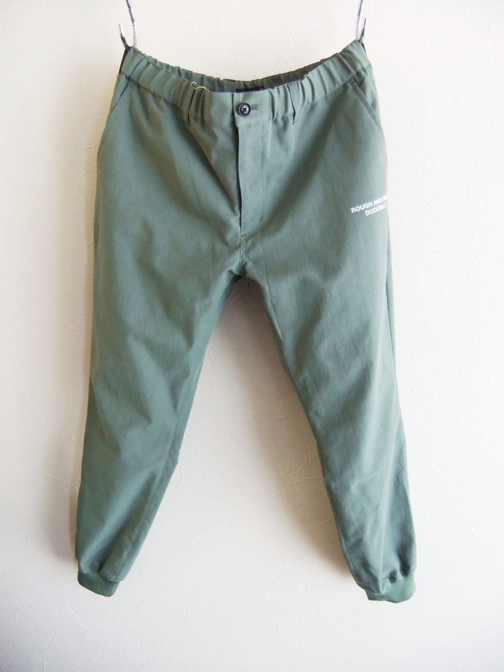 SASUKE EASY PANTS (オリーブ) リブ  4WAY ストレッチ パンツ   RSM-23049