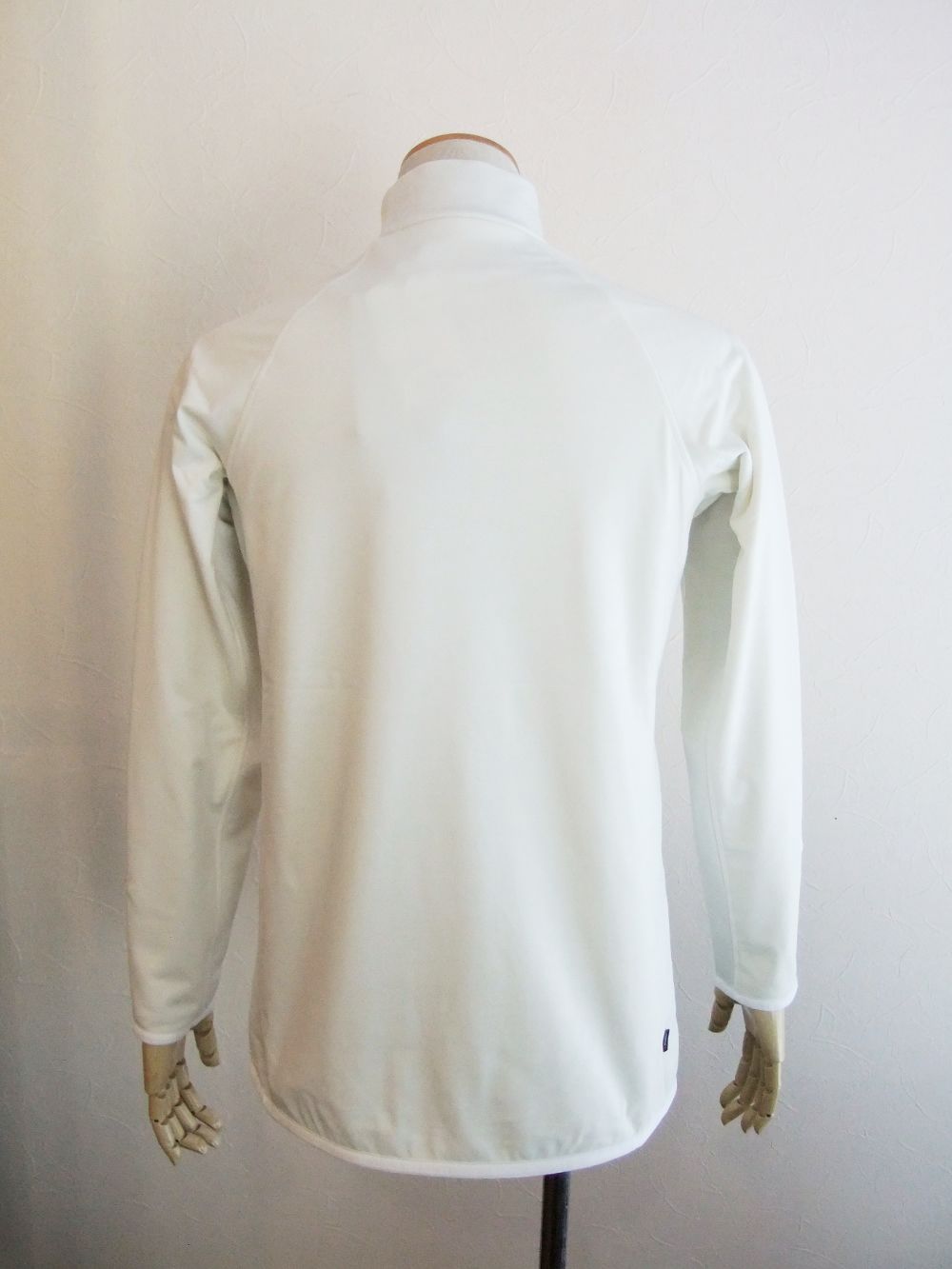 BRIEFING GOLF - MENS POLARTEC WINDBLOCK HIGH NECK （ホワイト