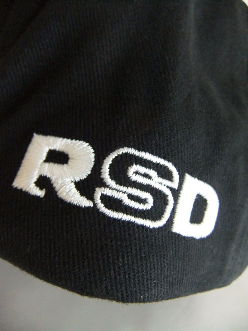 RACING CAP (ブラック)   ロゴ入りキャップ    RSA-25203