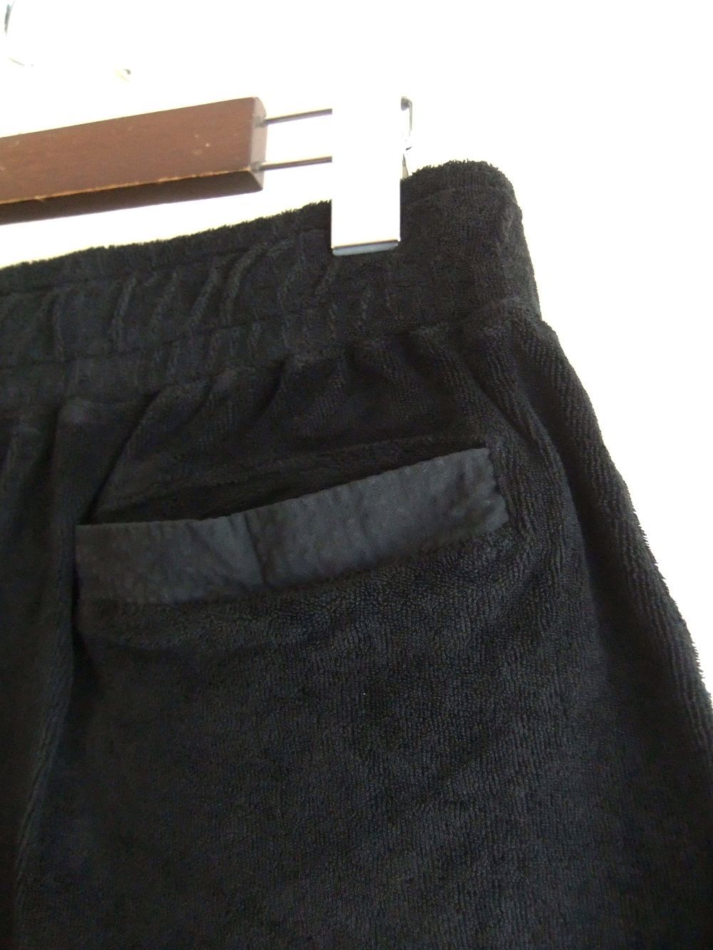 パイル ショートパンツ  (ブラック)