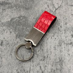 LE'SAC  クロコダイル キーホルダー  (レッド)  D283