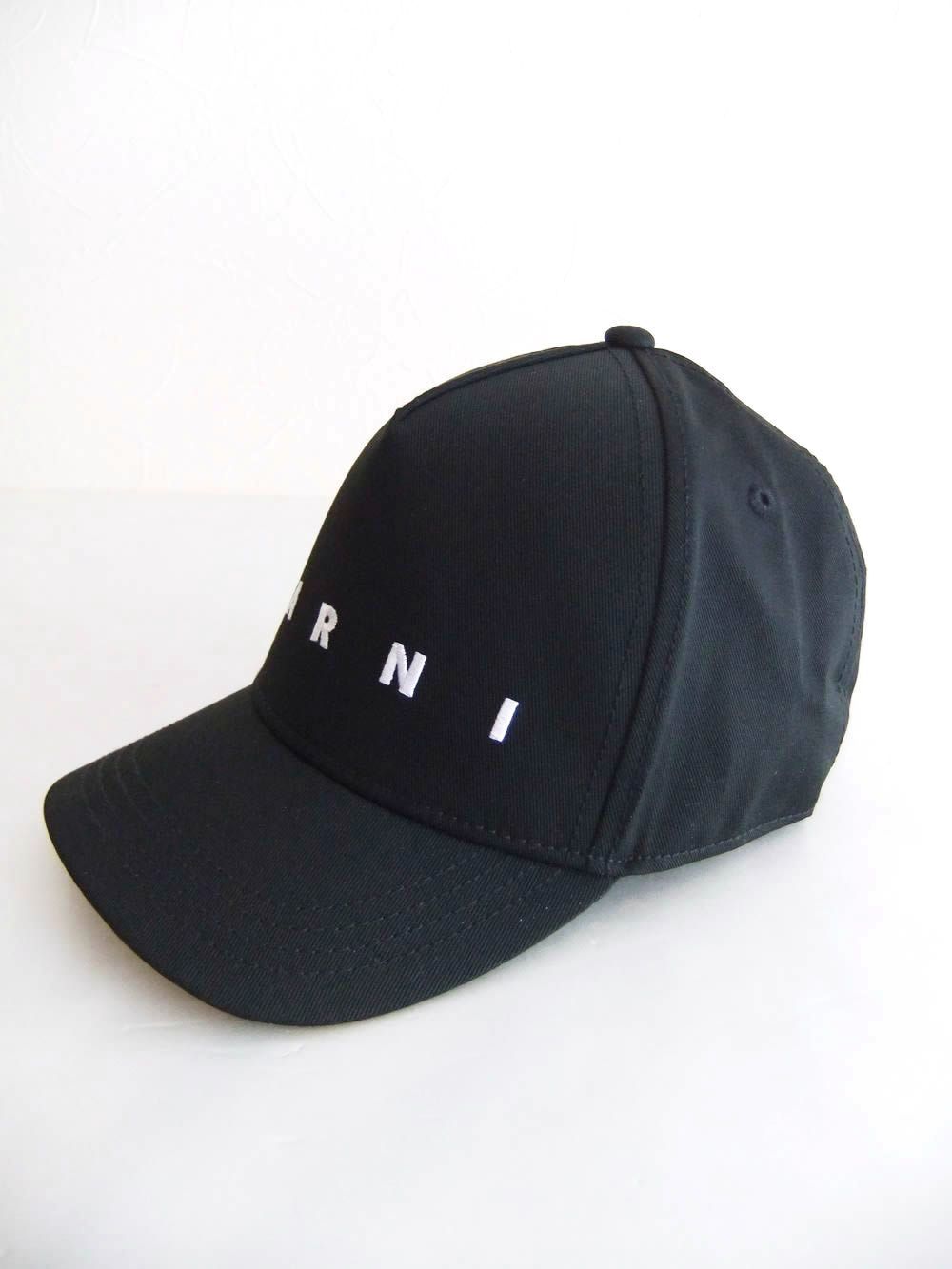 MARNI KIDS ロゴ刺繍入り レディース ガールズ ベースボールキャップ