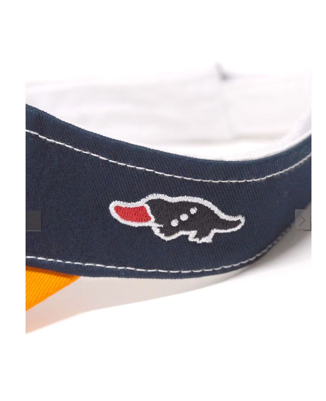SMILE SUN VISOR  (ネイビー) ロゴ入りサンバイザー  RSA-25009