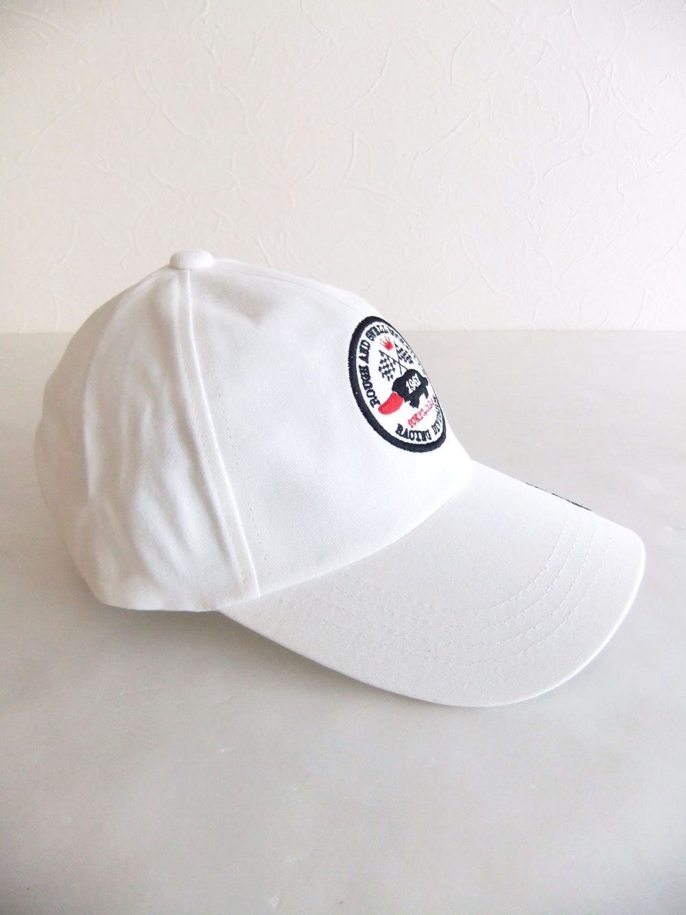 RACING CAP (ホワイト)   ロゴ入りキャップ    RSA-25203