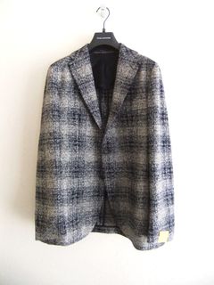 HOLLAND ウール チェック 2B ジャケット